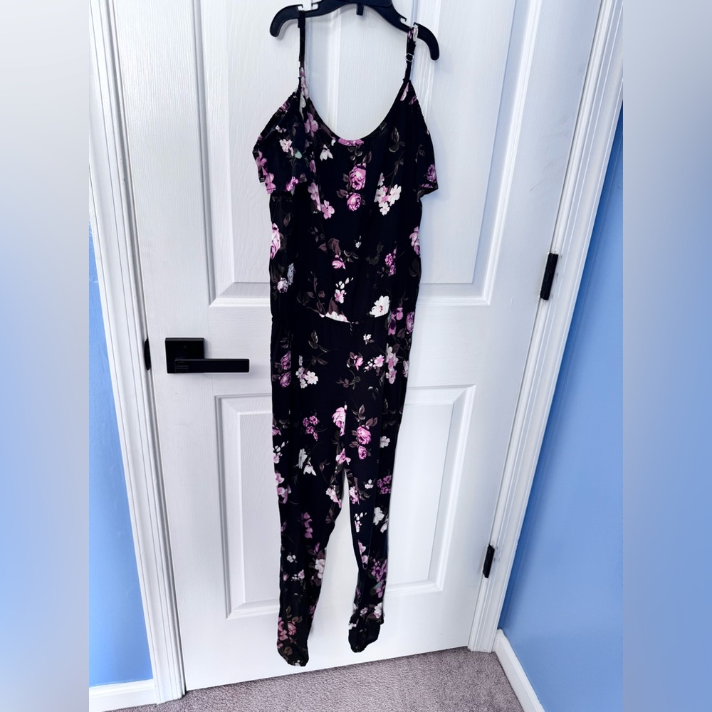 Girls floral romper size 10-12